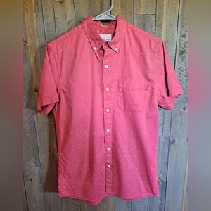Men's X Small American Eagle Short Sleeve Button Up